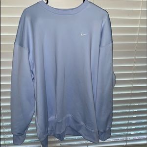 light blue nike sweatshirt
